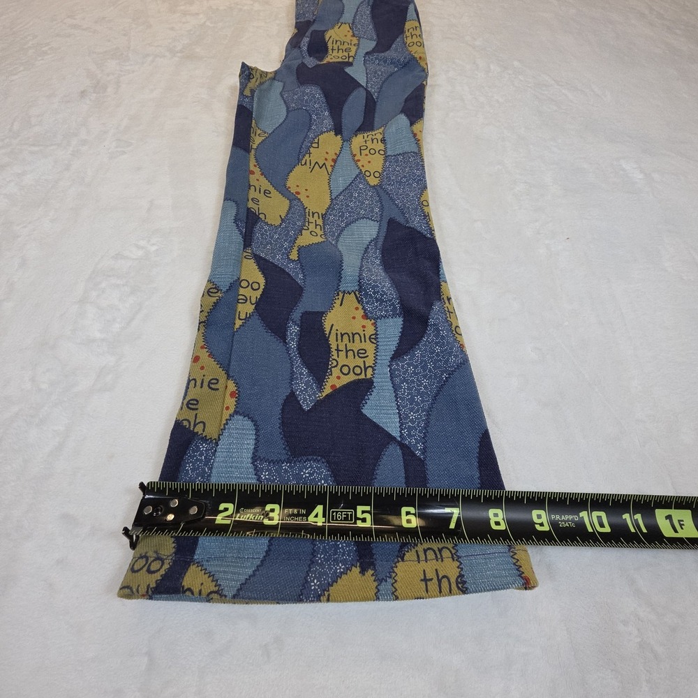 Vintage Kids Winnie The Pooh Pants Kids 6X Disney Sears 70's 80's Flare Leg - Picture 8 of 12